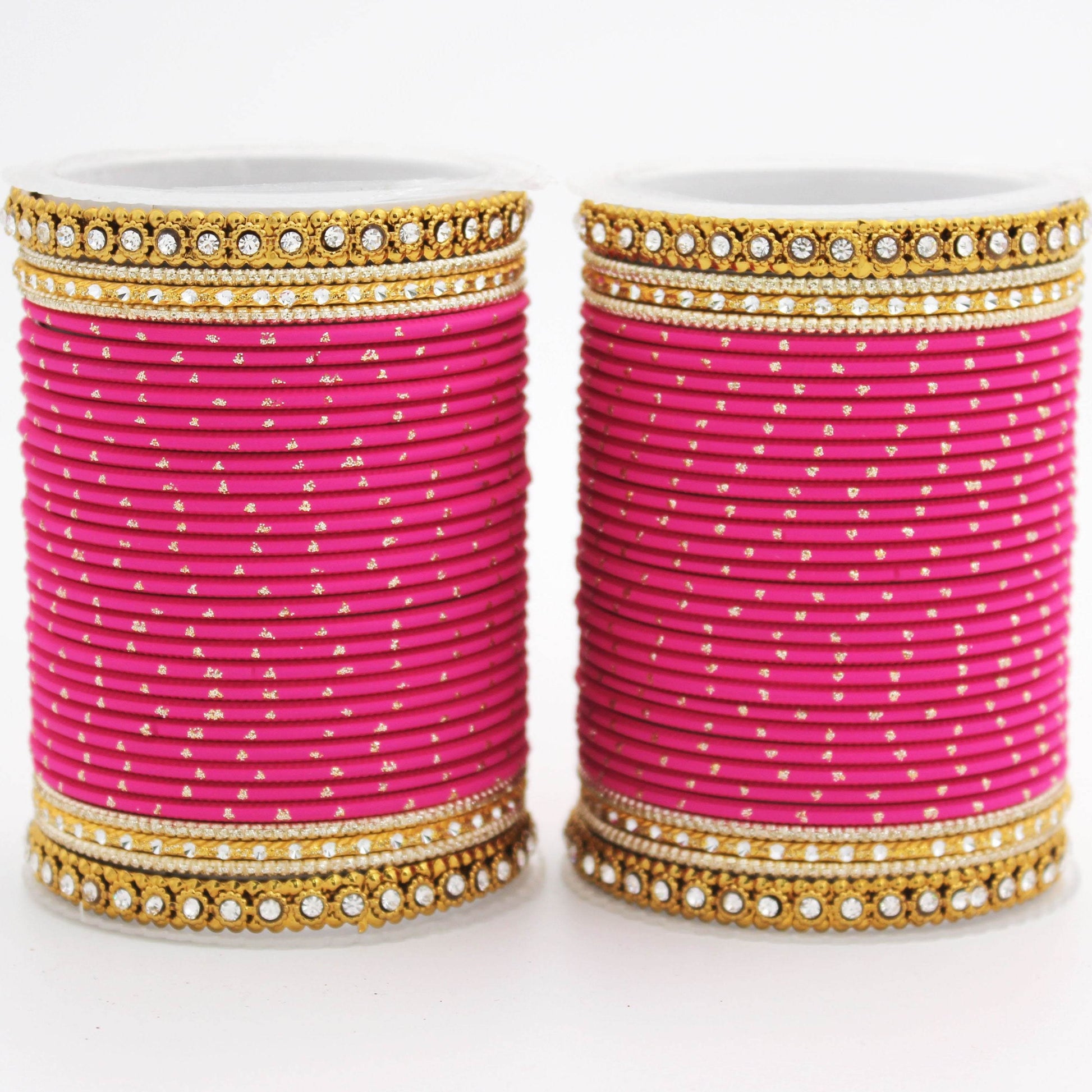 Set of 2 Traditional Partywear bangle sets for women by T4 Jewels Rani All Bangle Sets T4 Jewels