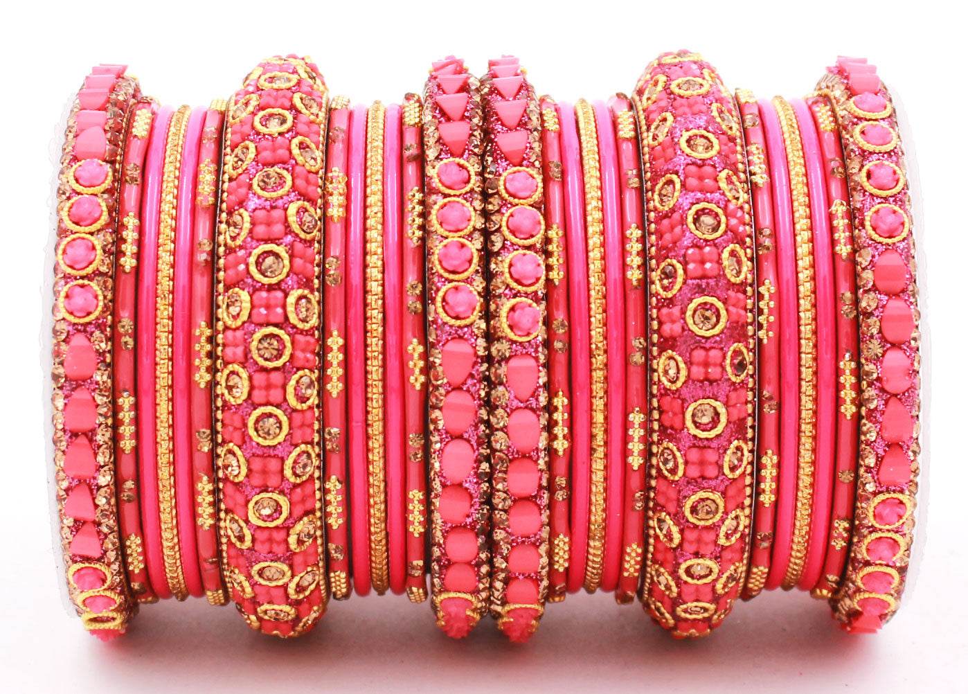 Traditional Lac Bangle set for Women by T4 Jewels Gajri All Bangle Sets T4 Jewels