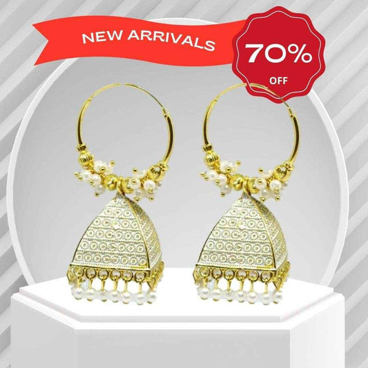 T4 Jewels Rectangle Design Earrings Earrings T4 Jewels