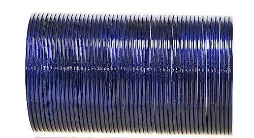 T4 Jewels Plane Glossy Finish Beautiful Classy Metal Bangles Set For Women And Girls - (Pack Of 48 Bangles) - RGL Blue Metal Bangles T4 Jewels