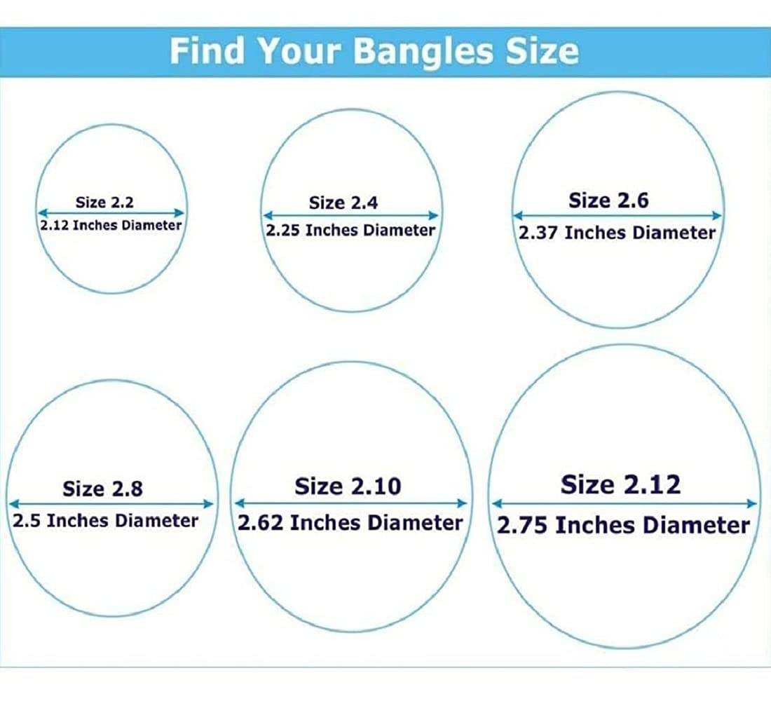 T4 Jewels (2.10 & 2.12 Size Designer Maroon Colour Golden Silver Stones Studded Beautiful Glass Bangles Set For Women & Girls - (Set Of 12) T4 Jewels