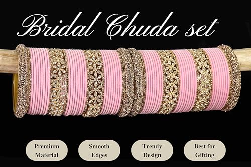 T4 Jewels Bangle Sets With AD And Velvet Bangles T4 Jewels