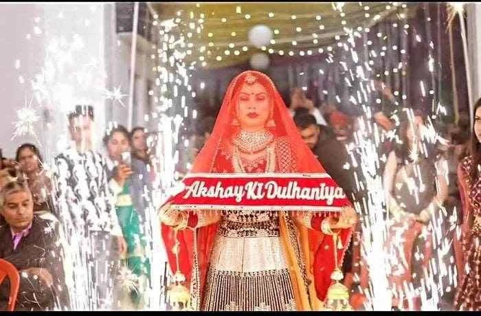 Bridal Wedding Entry Customized Dupatta For Weddings Customized Chunri For Wedding T4 Jewels