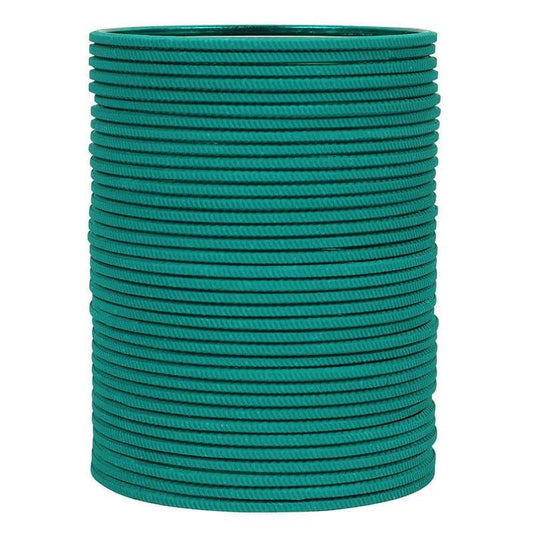 T4 Jewels Matte Finished Red/Yellow/Green/Blue/Multicolors Textured Metal Bangles Set For Women & Girls (Set Of 36) Teal T4 Jewels