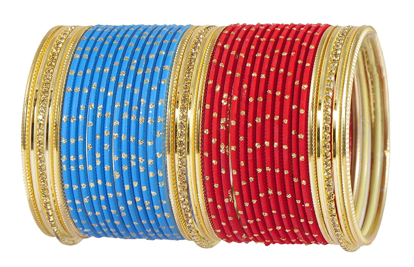 T4 Jewels Stylish Multi colour Metal Bangles set| Fancy Multicolour Bangles for women | Metal Chudi Set For Women | Women's Bangles T4 Jewels