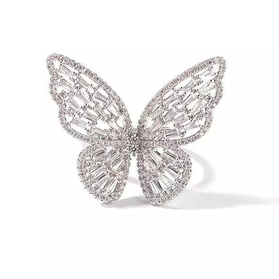 T4 Jewels Butterfly Design Ring - ADR007 Rings T4 Jewels