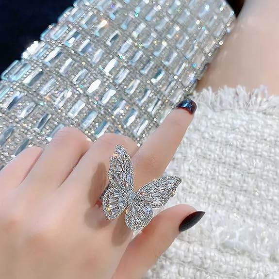 T4 Jewels Butterfly Design Ring - ADR007 Rings T4 Jewels