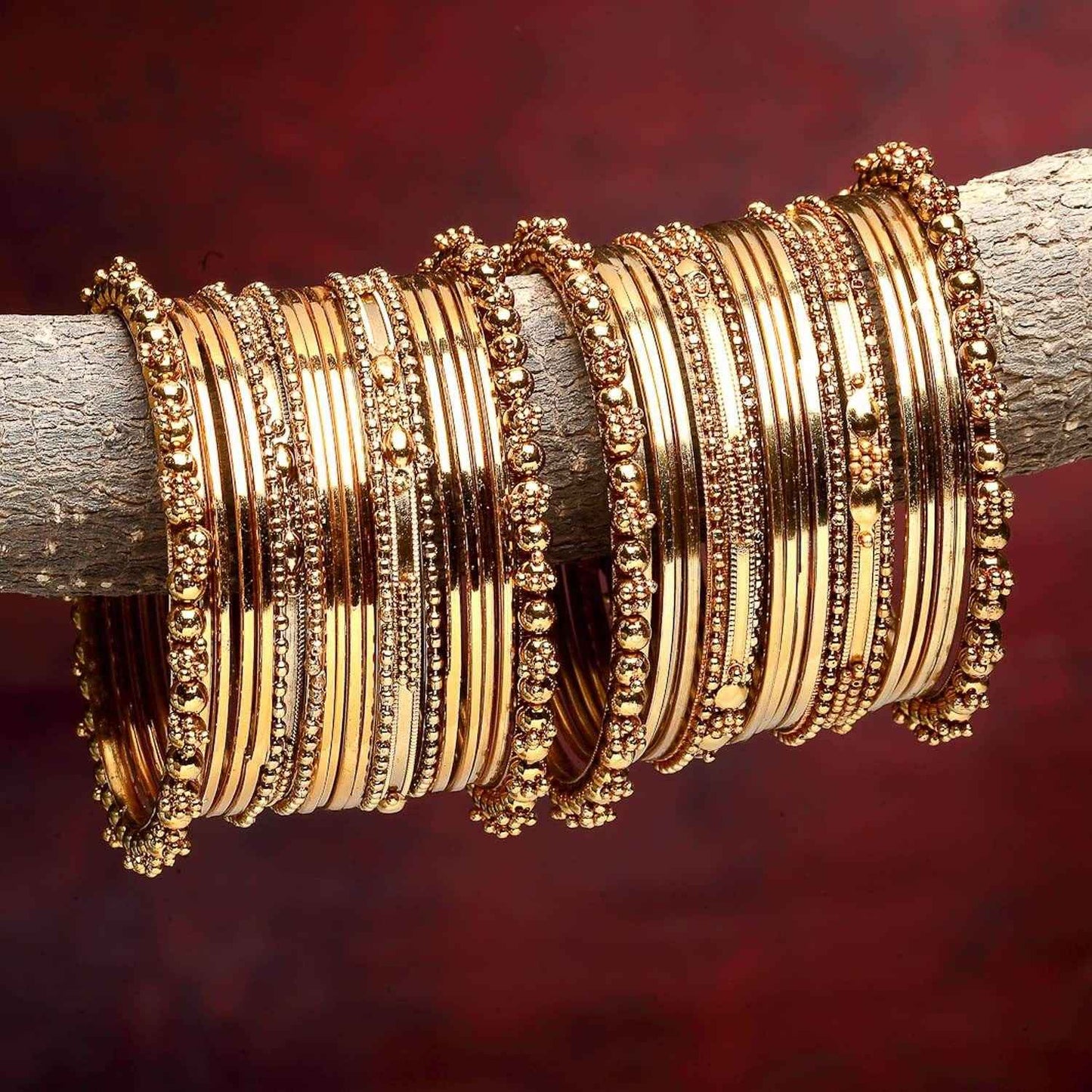 Gauri Alloy Bangle Set T4 Jewels