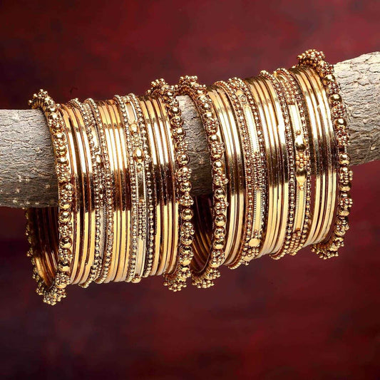 Gauri Alloy Bangle Set T4 Jewels