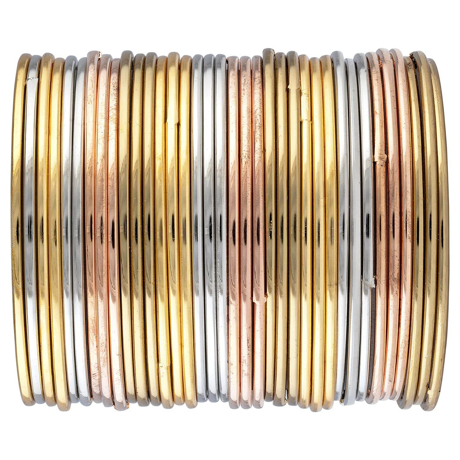 T4 JewewTraditional Antique Look Oxidised Gold Plated Bangle Set for Women and Girls Bangles T4 Jewels
