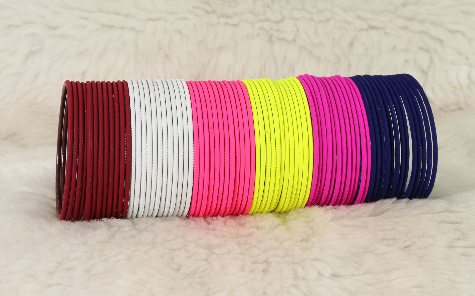 T4 Jewels Stylish Multi colour Metal Bangles set| Fancy Multicolour Bangles for women | Metal Chudi Set For Women | Women's Bangles T4 Jewels