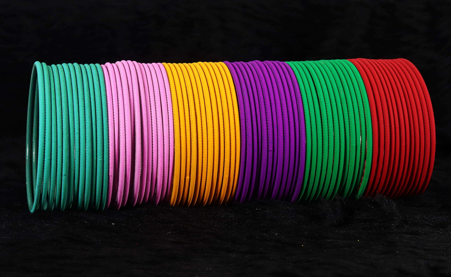 T4 Jewels Stylish Multi colour Metal Bangles set| Fancy Multicolour Bangles for women | Metal Chudi Set For Women | Women's Bangles T4 Jewels