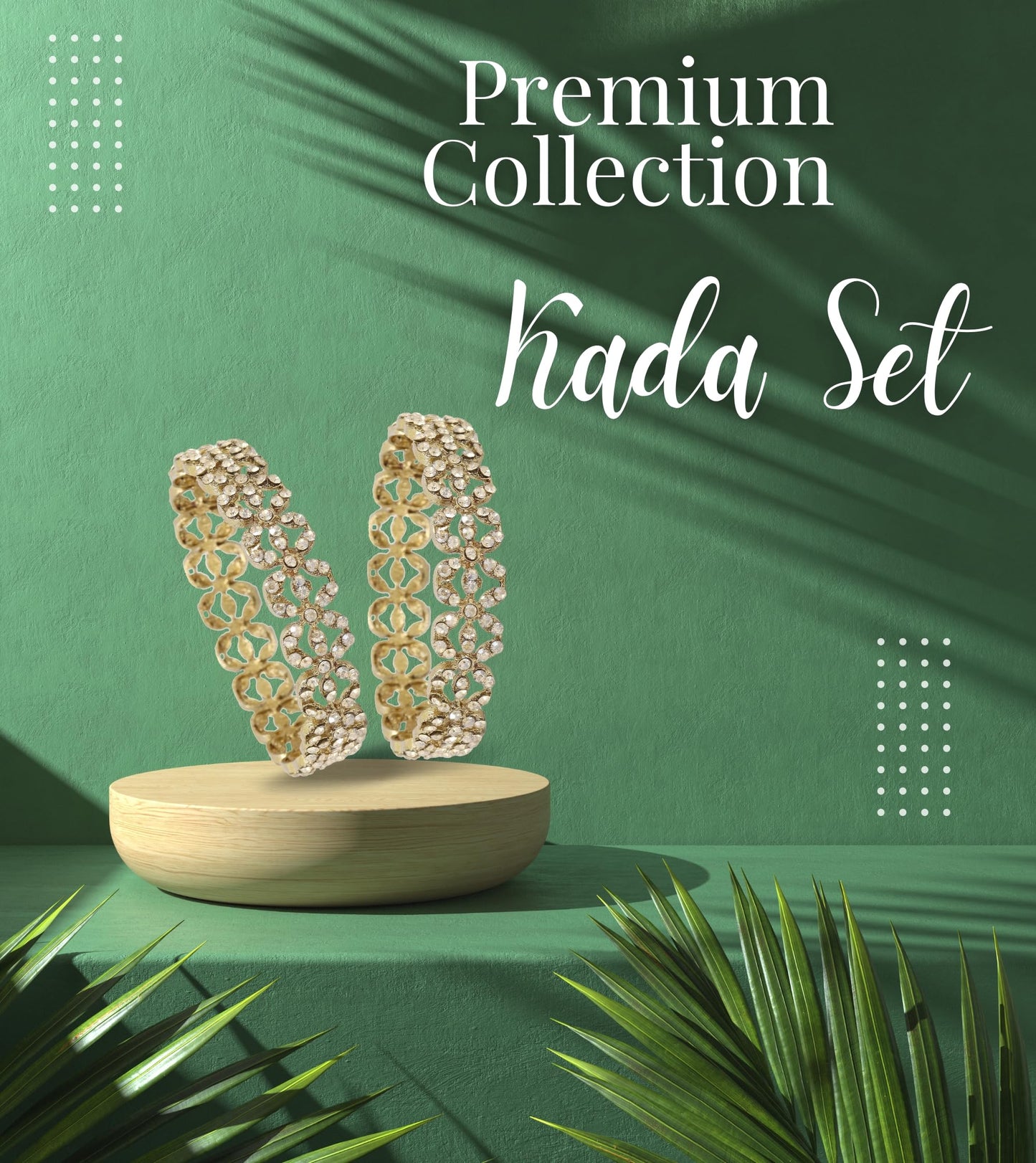 T4 Jewels Alloy Metal Gold Plated Bangles Set For Girls and Women Studded American Diamond Stone | Diamond Bangles | Metal bangles | Women Bangles T4 Jewels