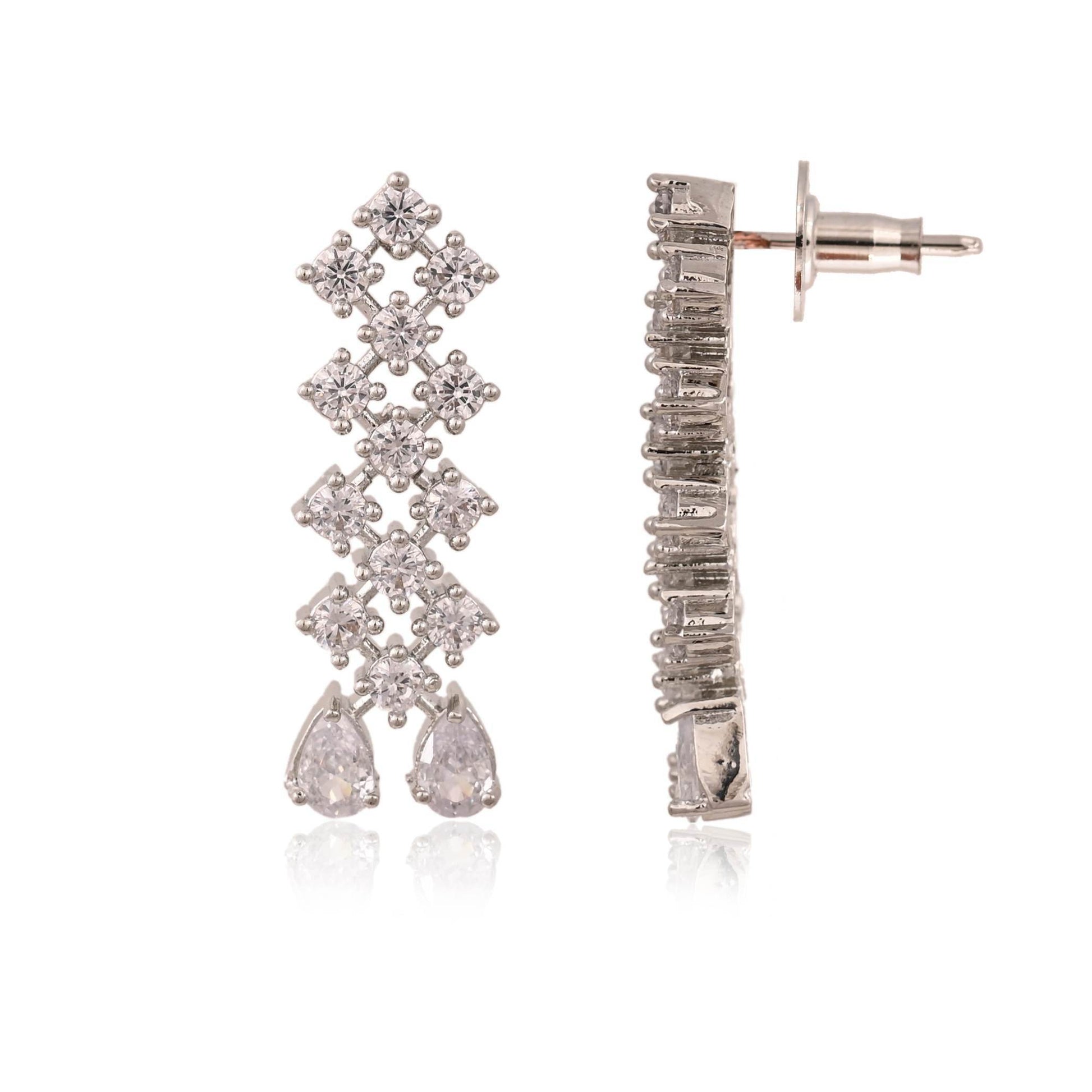 Stunning CZ Necklace Set for Women - Exceptional Quality and Craftsmanship T4 Jewels