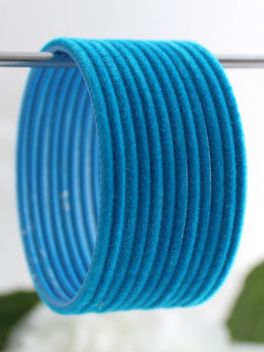 Dhaani Bangle Set Sky Blue Bangles T4 Jewels