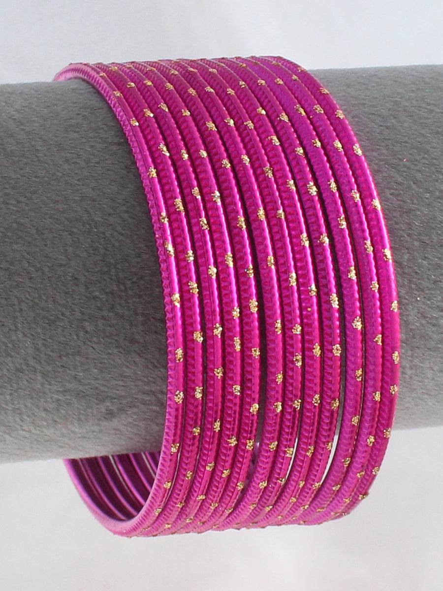 Bani Bangle Set Hot Pink Bangles T4 Jewels