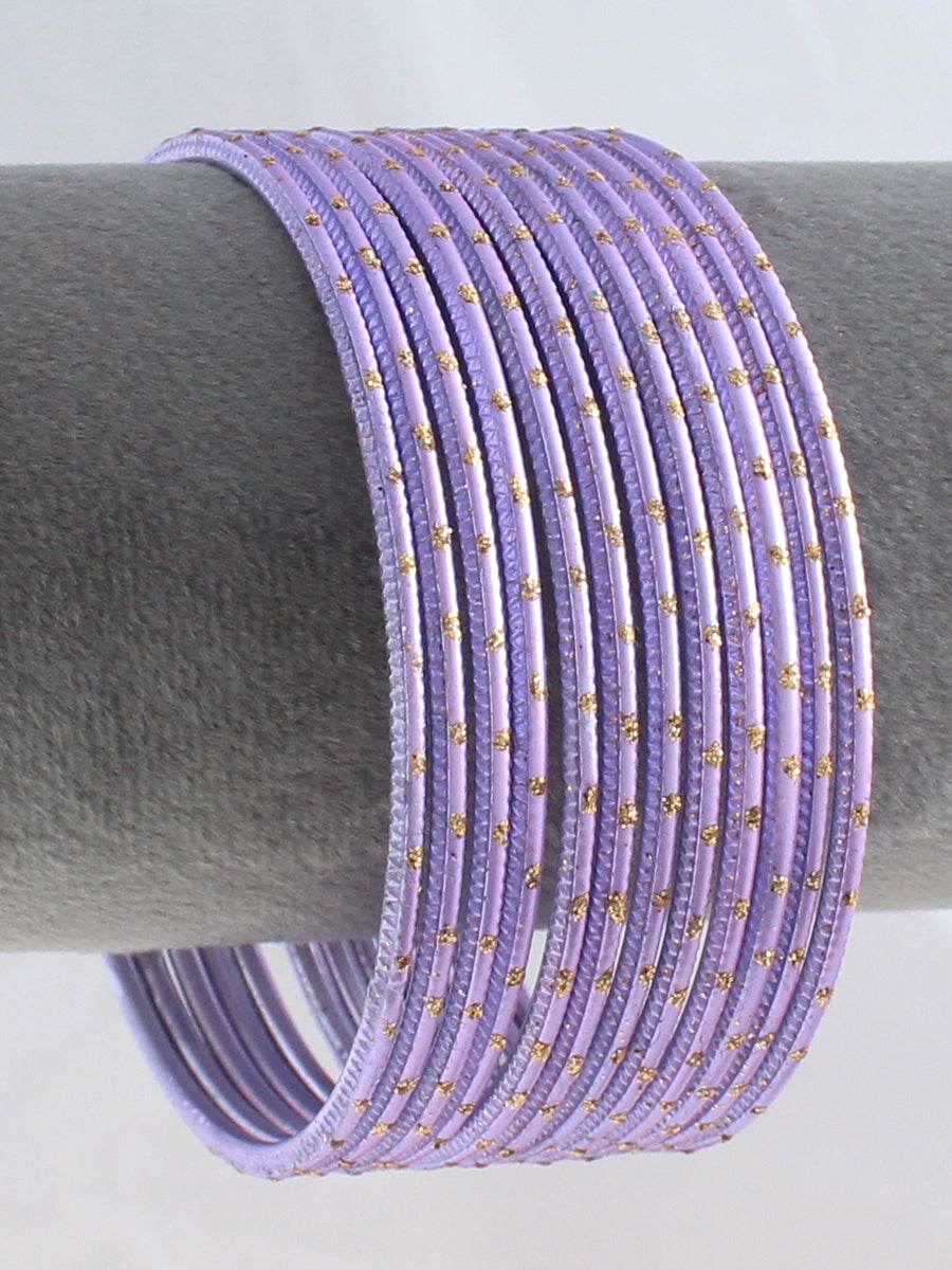 Bani Bangle Set Lavender Bangles T4 Jewels