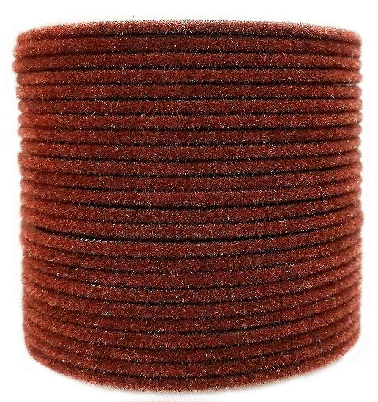 T4 Jewels Velvet Metal Bangles Set (Pack Of 24) Metal Bangles T4 Jewels