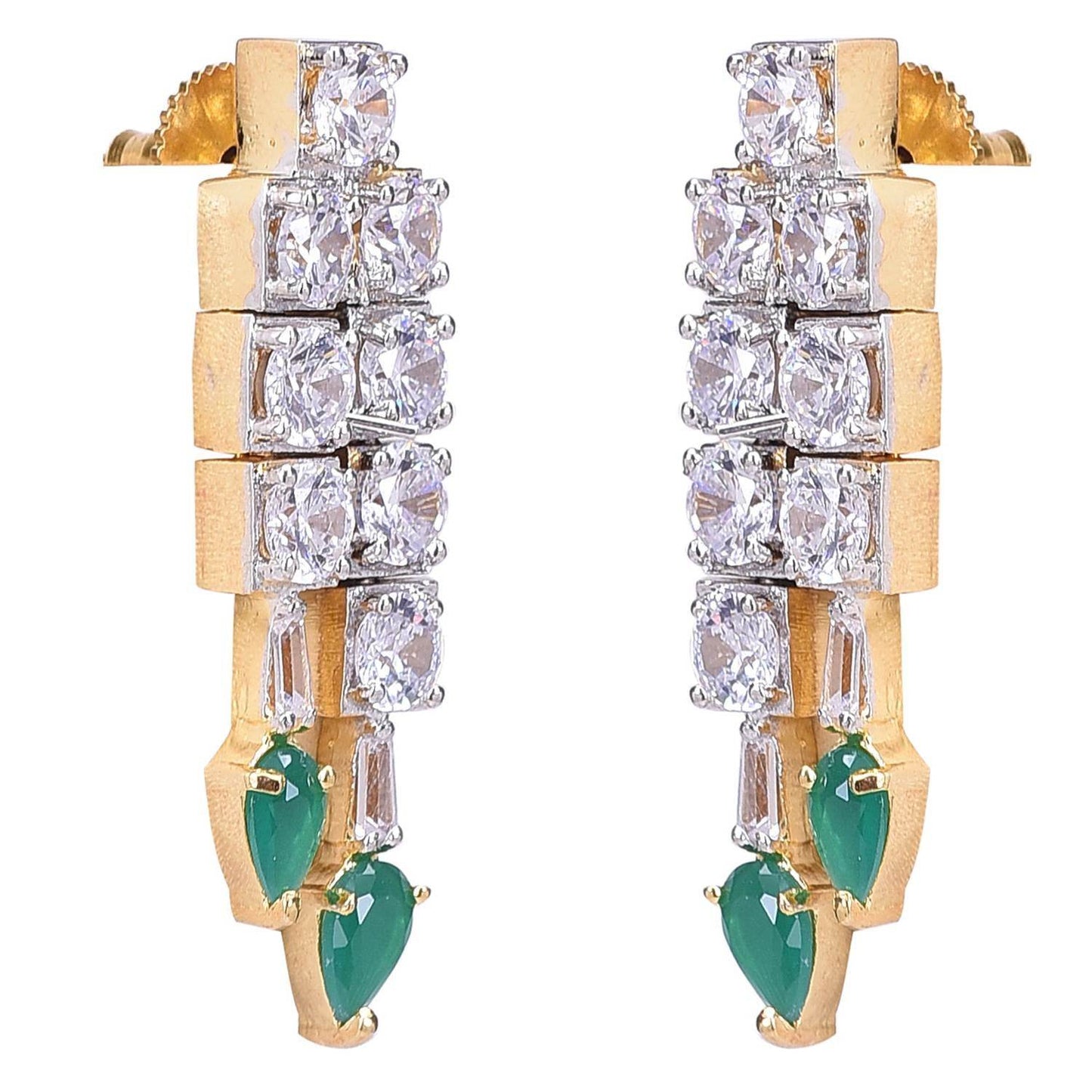 Sophisticated Handmade CZ Necklace Set - Show-stopper T4 Jewels