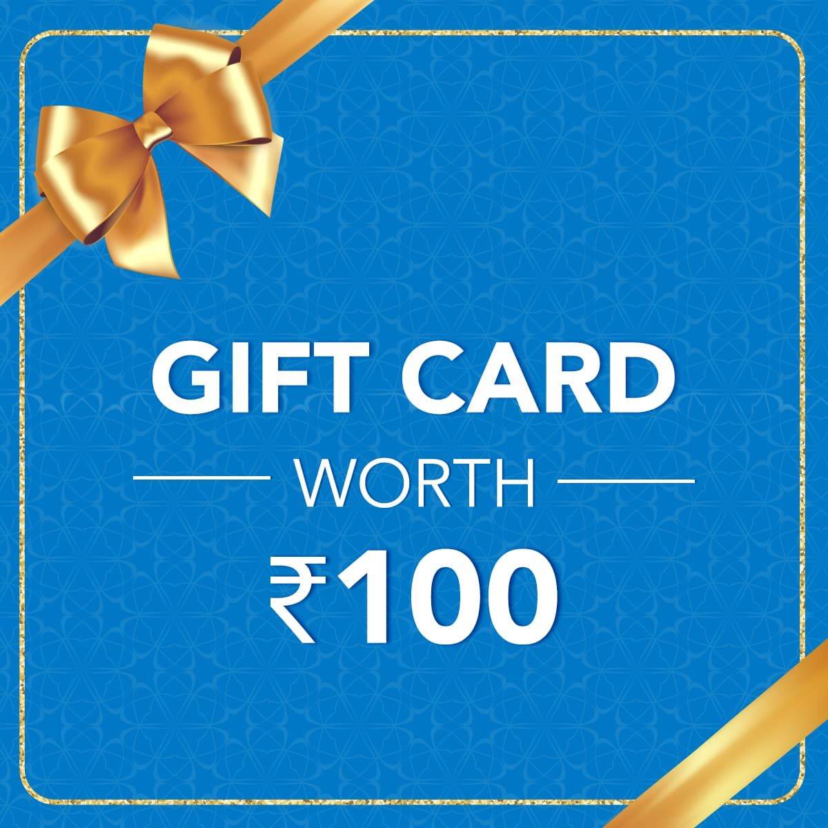 Gift card Worth 100 Gift Card T4 Jewels