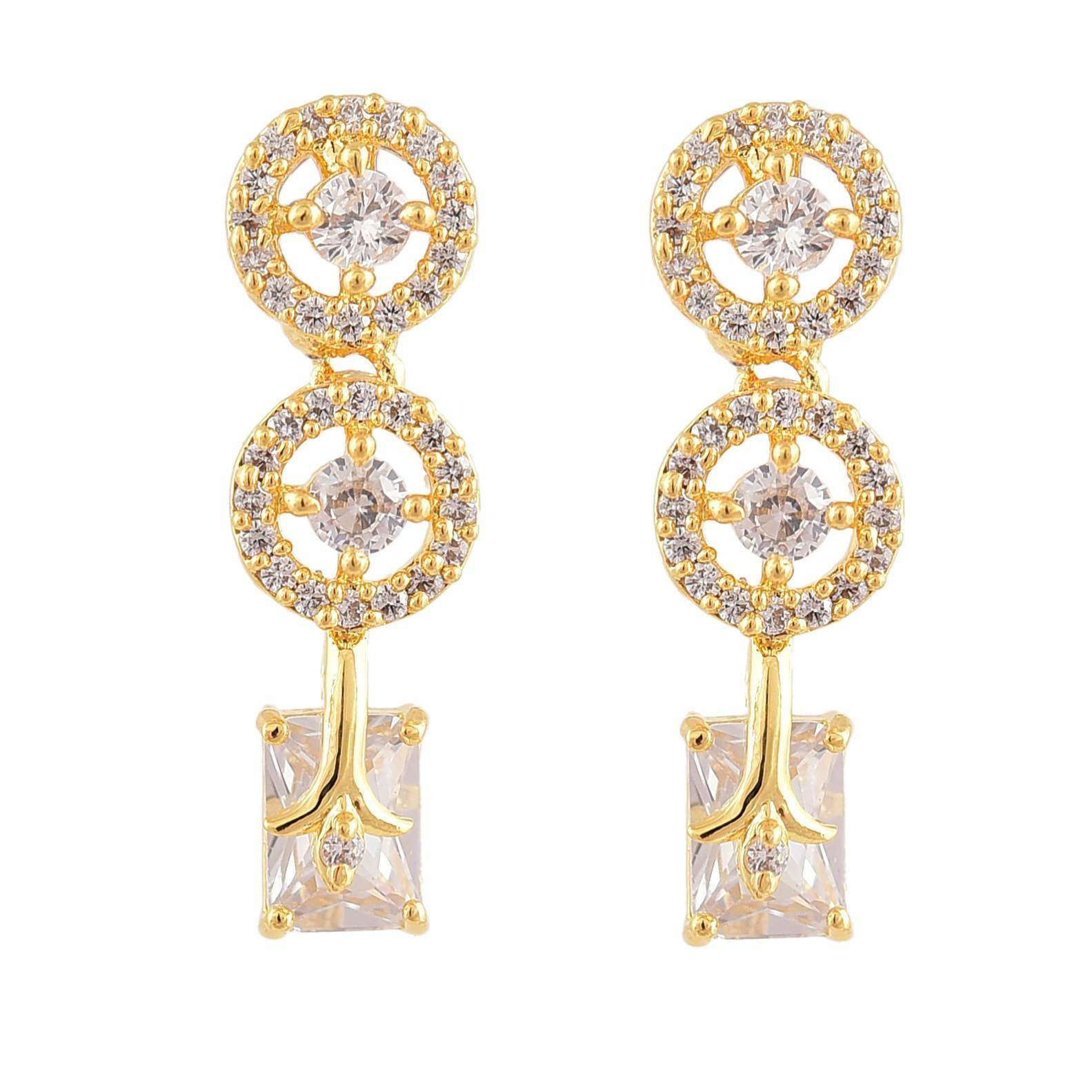 Luxe Handmade CZ Necklace Set - Perfection in Every Detail T4 Jewels