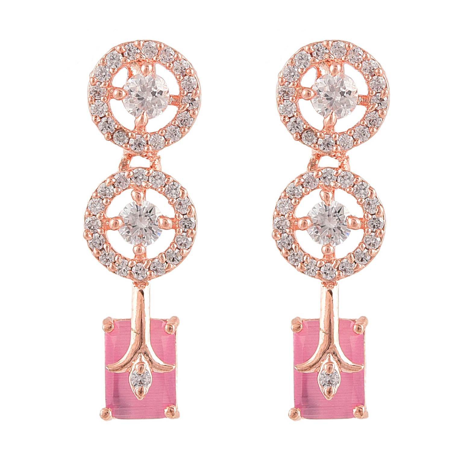 Unique Handmade CZ Necklace Set - A Standout Piece T4 Jewels