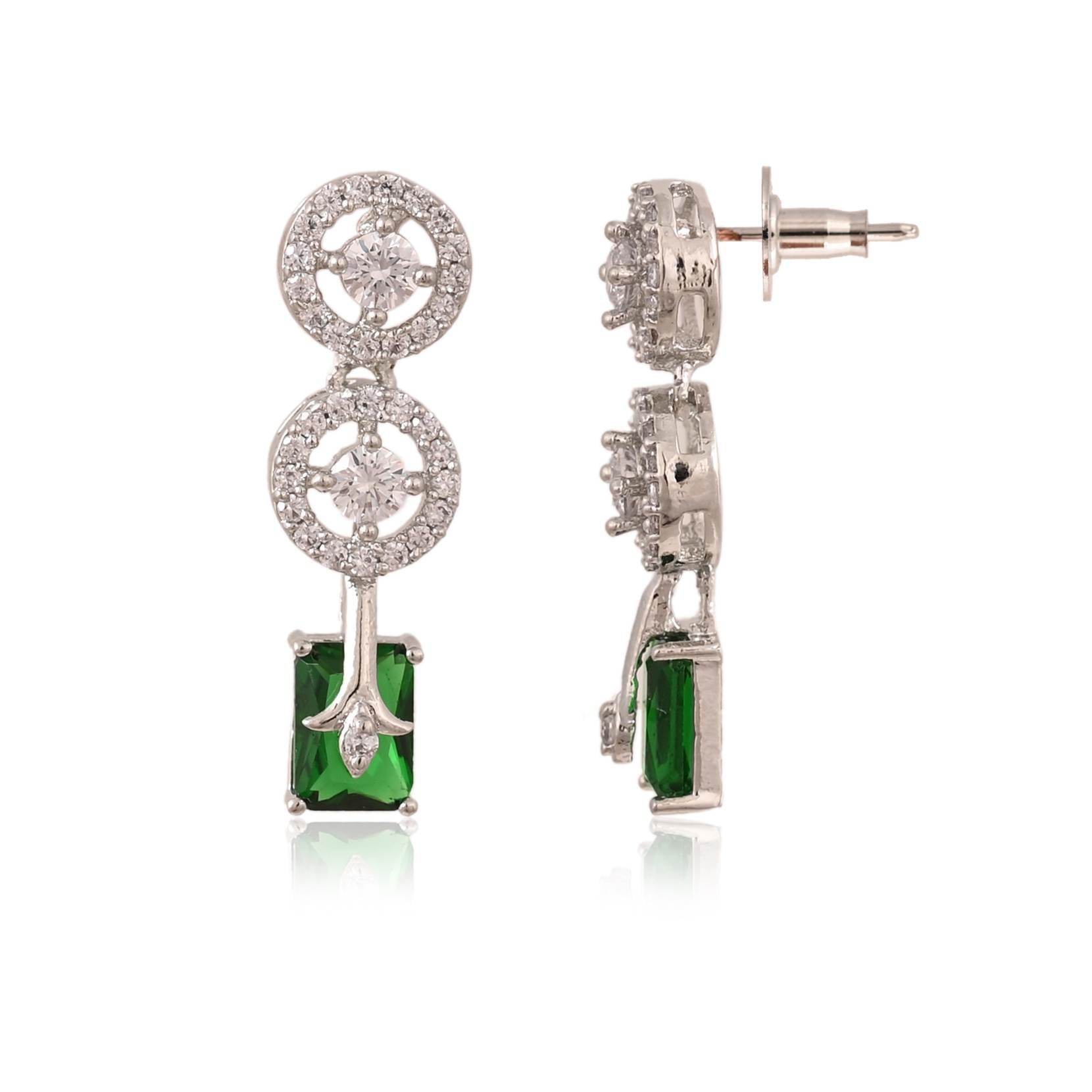Opulent Handmade CZ Necklace Set - An Unforgettable Statement T4 Jewels