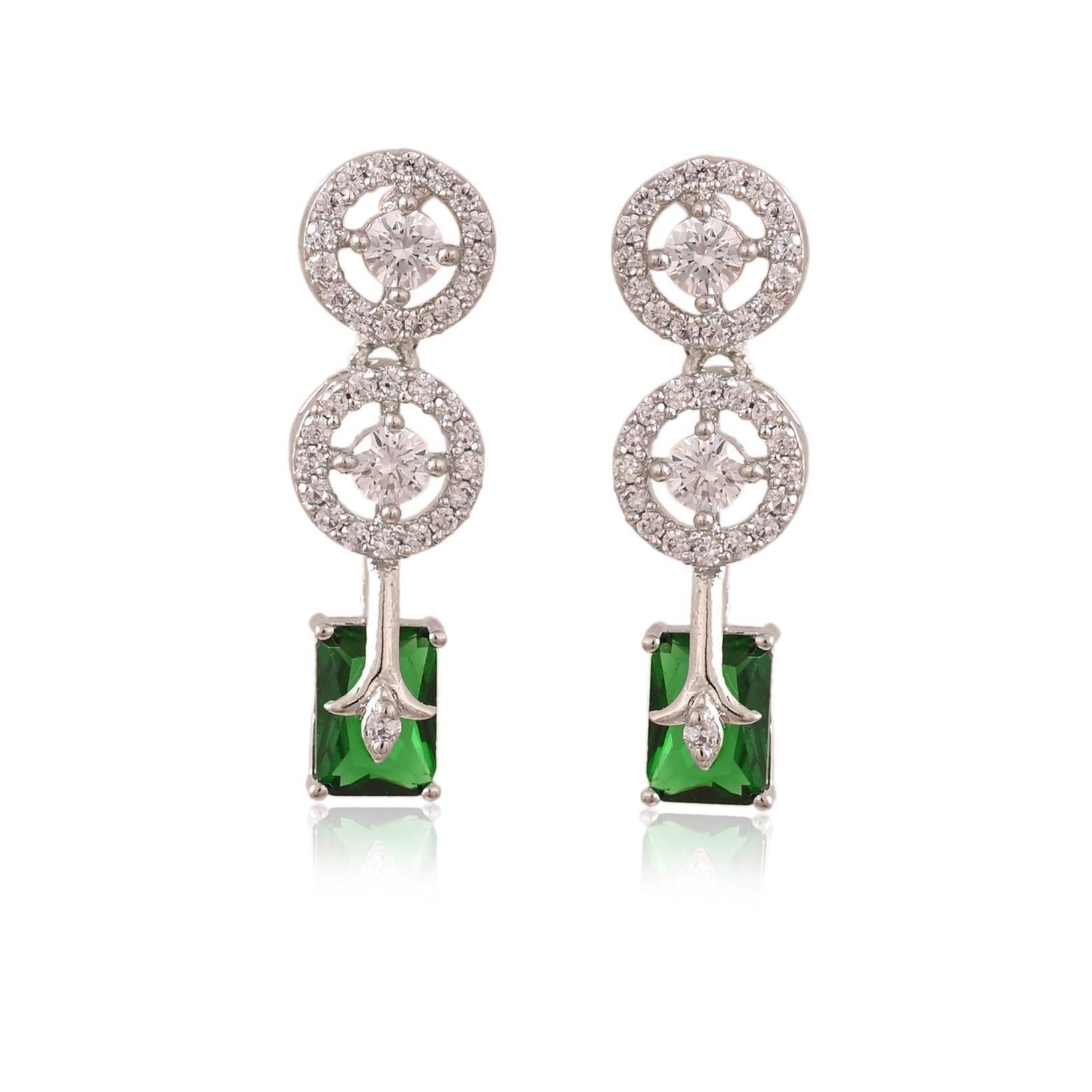 Opulent Handmade CZ Necklace Set - An Unforgettable Statement T4 Jewels