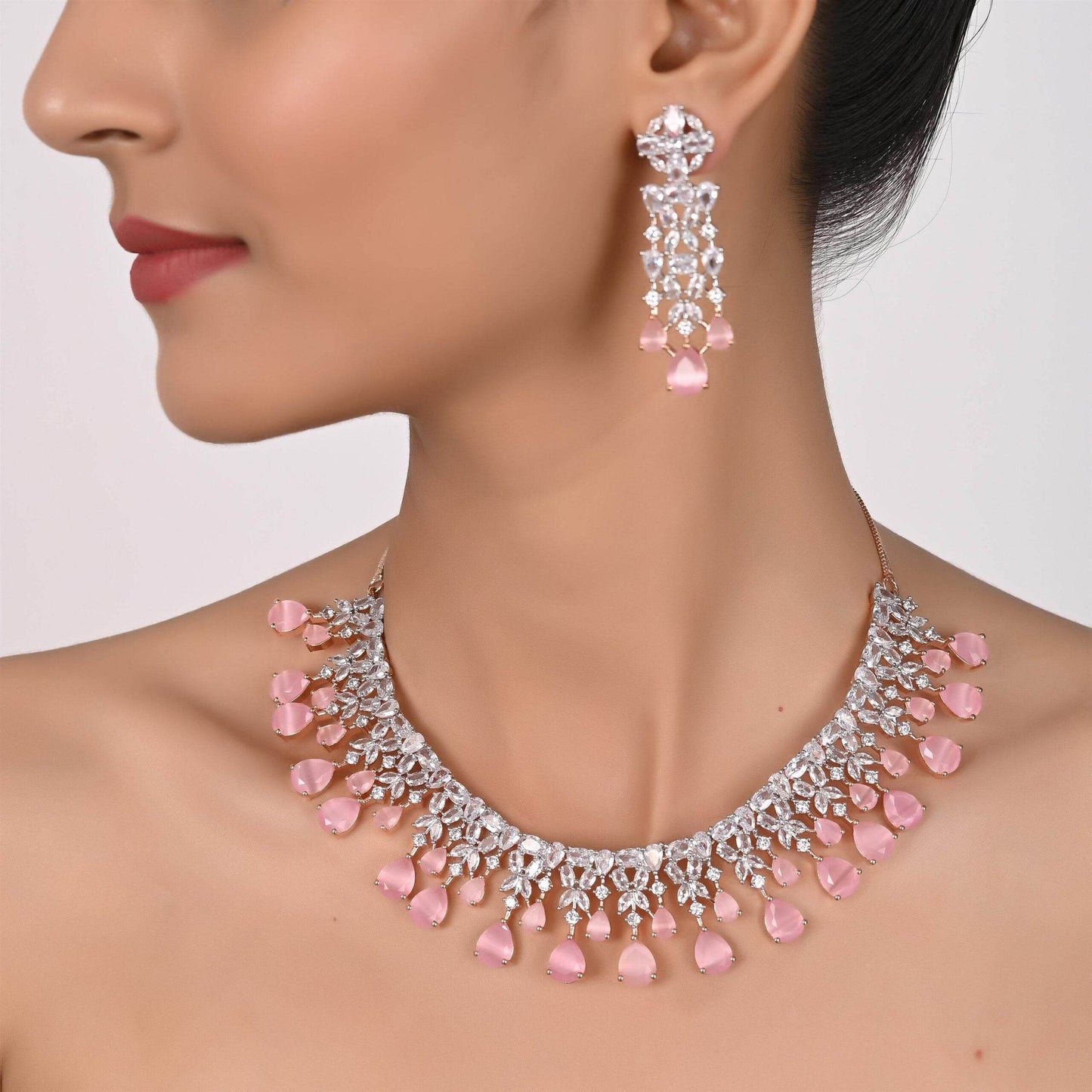 Classy Handmade CZ Necklace for Women - An Accessory for Life T4 Jewels