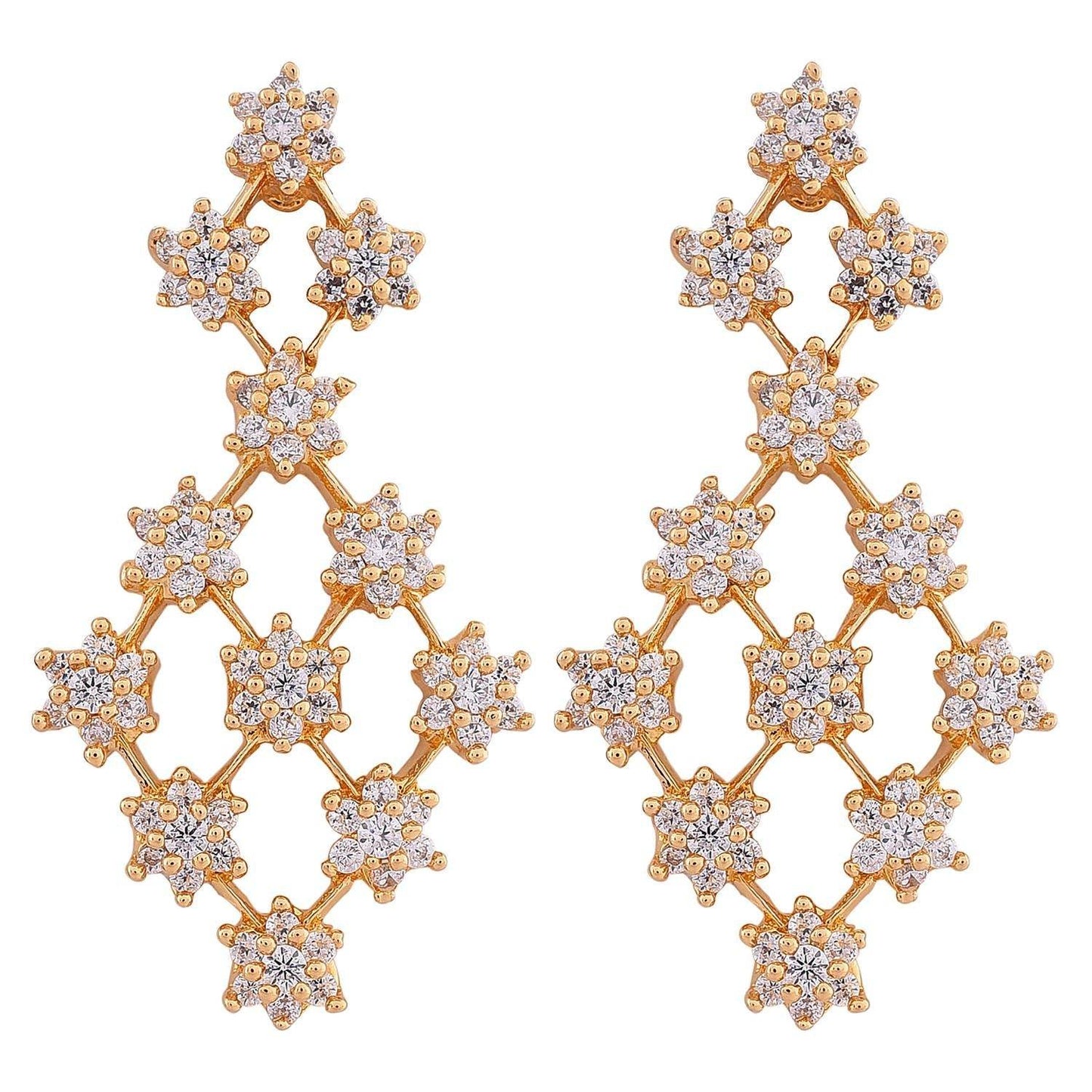 Elegant Handcrafted CZ Necklace Set for the Fashion-Forward Woman T4 Jewels