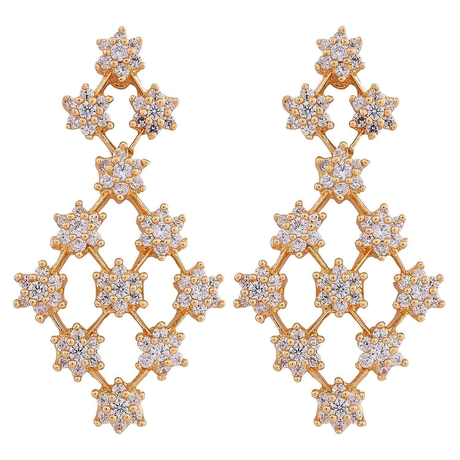 Elegant Handcrafted CZ Necklace Set for the Fashion-Forward Woman T4 Jewels