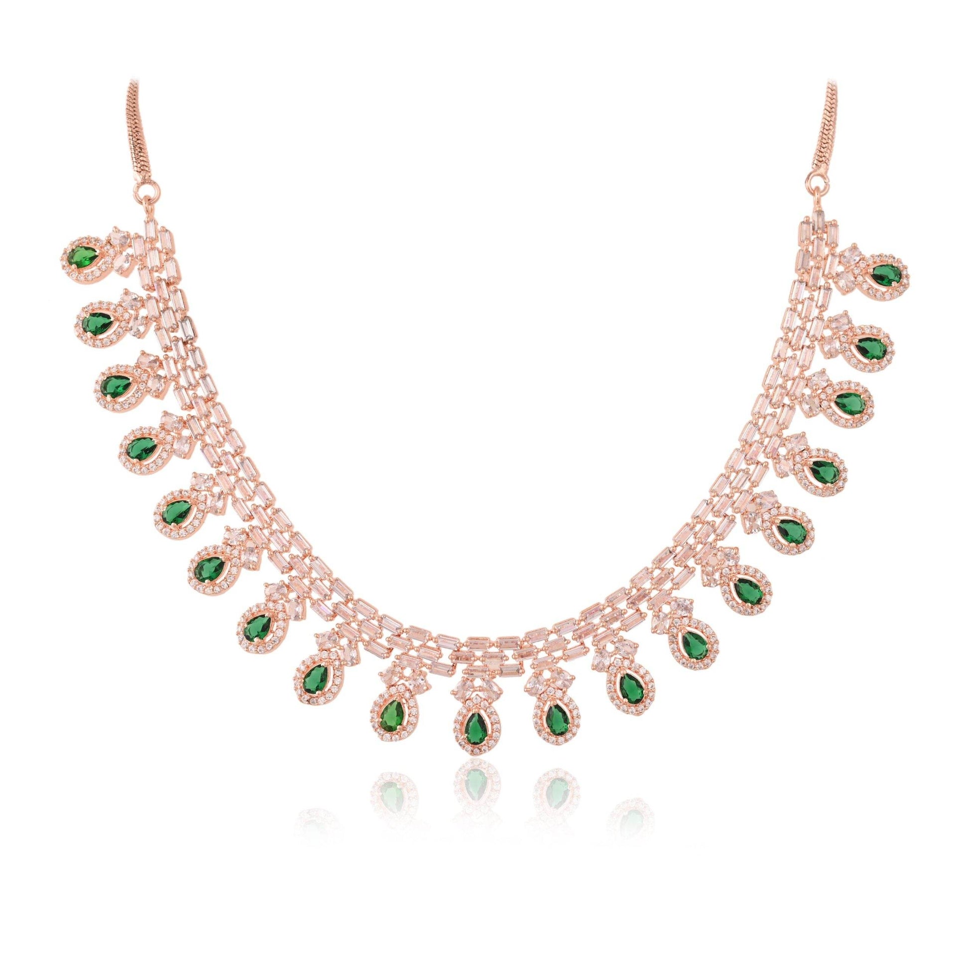 Women's Handcrafted CZ Necklace – An Elegant Piece of Jewelry to Last a Lifetime T4 Jewels