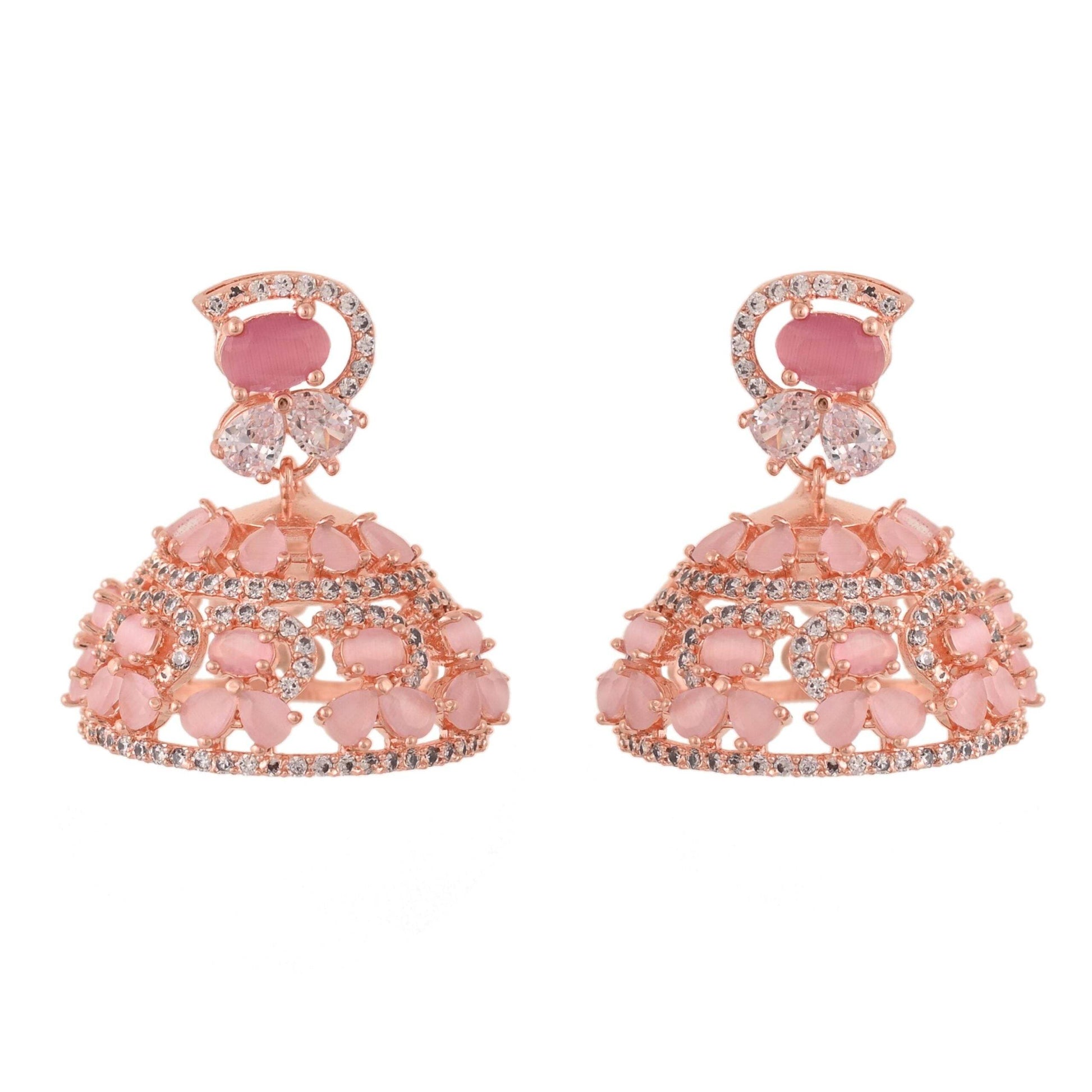 Unique and Elegant Design CZ Necklace for Women T4 Jewels