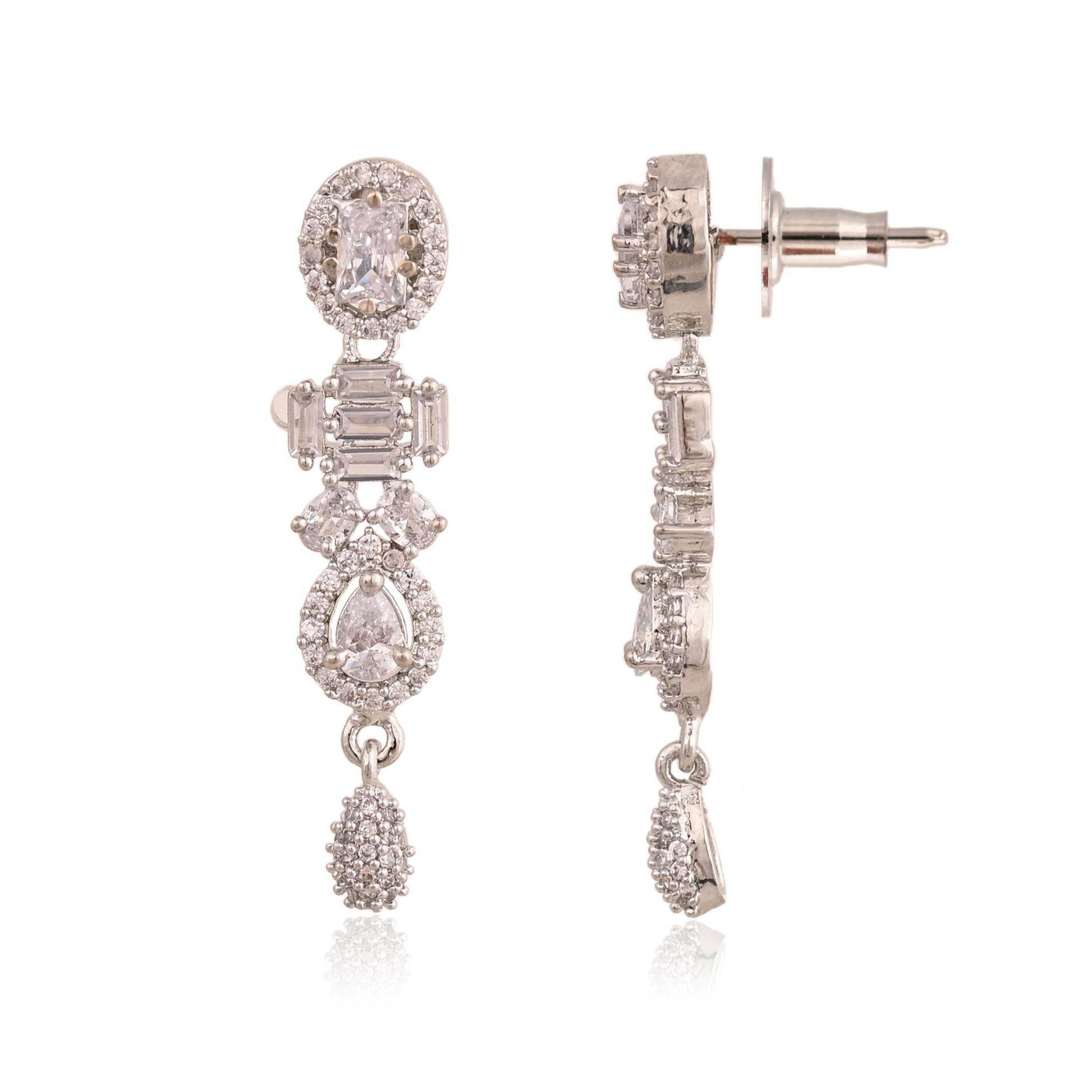 Women's Handmade CZ Necklace – A Delicate Jewelry Piece to Adorn Your Neck T4 Jewels