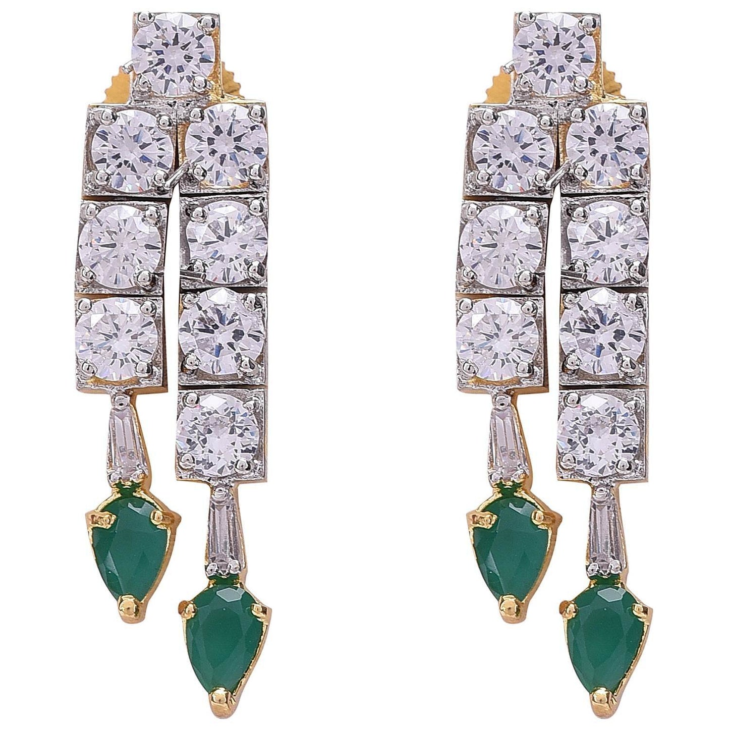 Sophisticated Handmade CZ Necklace Set - Show-stopper T4 Jewels