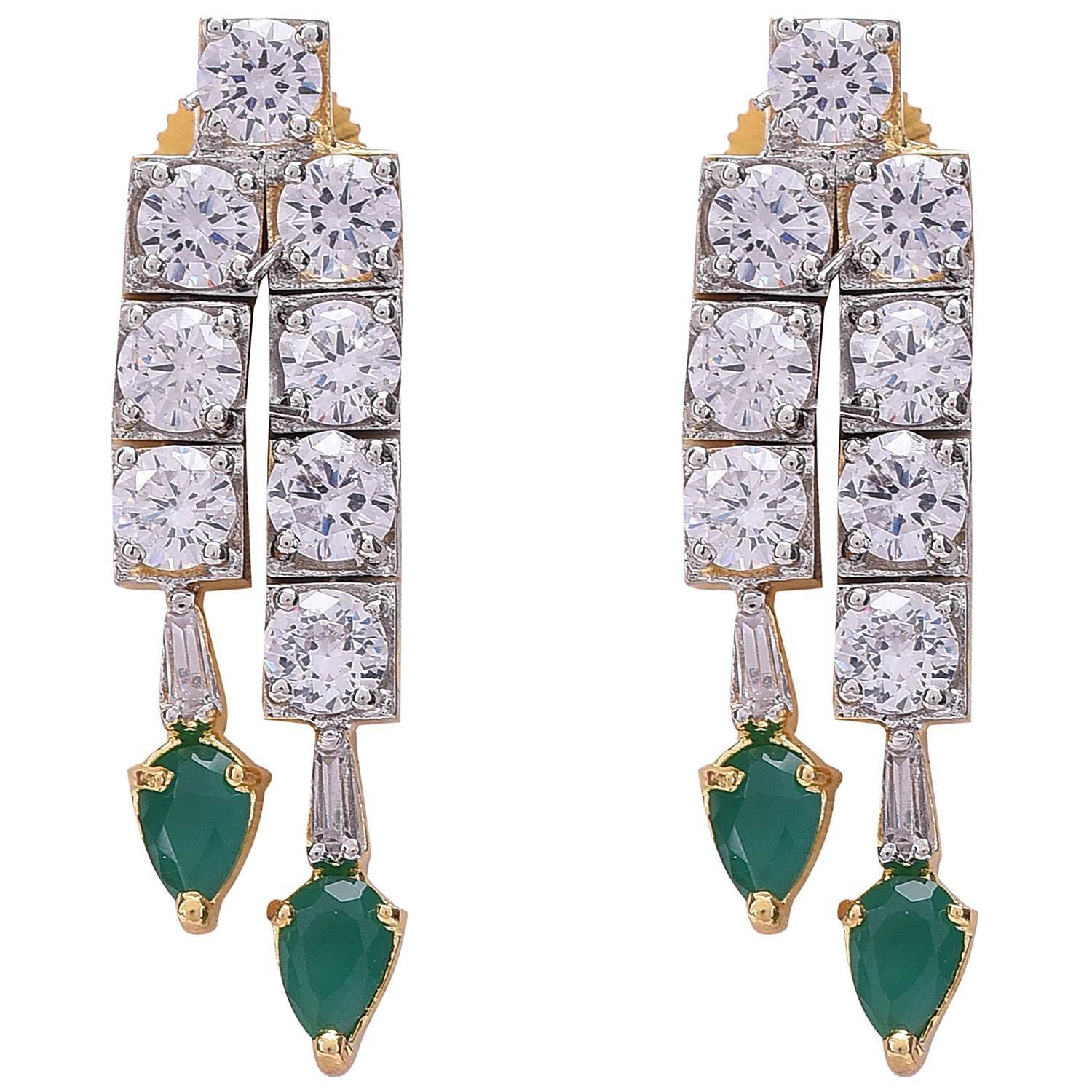 Sophisticated Handmade CZ Necklace Set - Show-stopper T4 Jewels