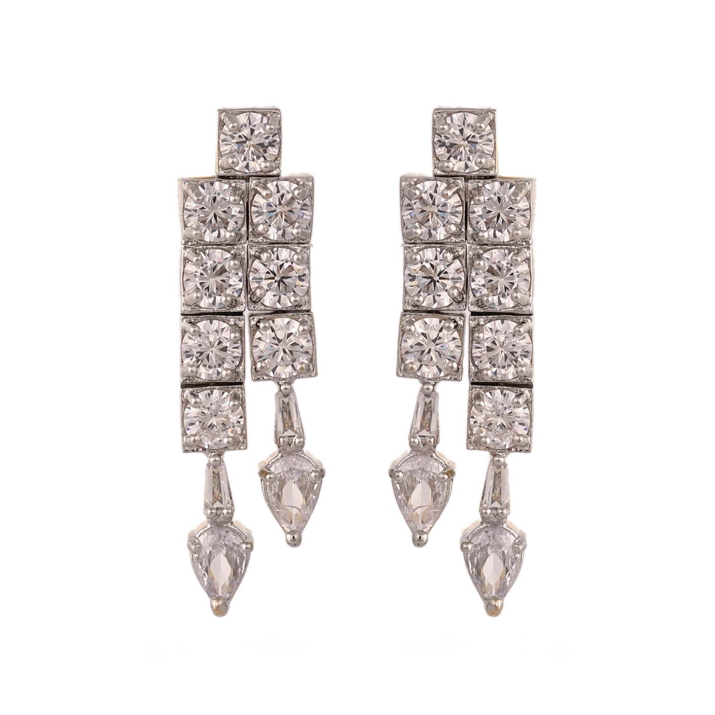 Artistic Handmade CZ Necklace Set - Uniquely Yours T4 Jewels
