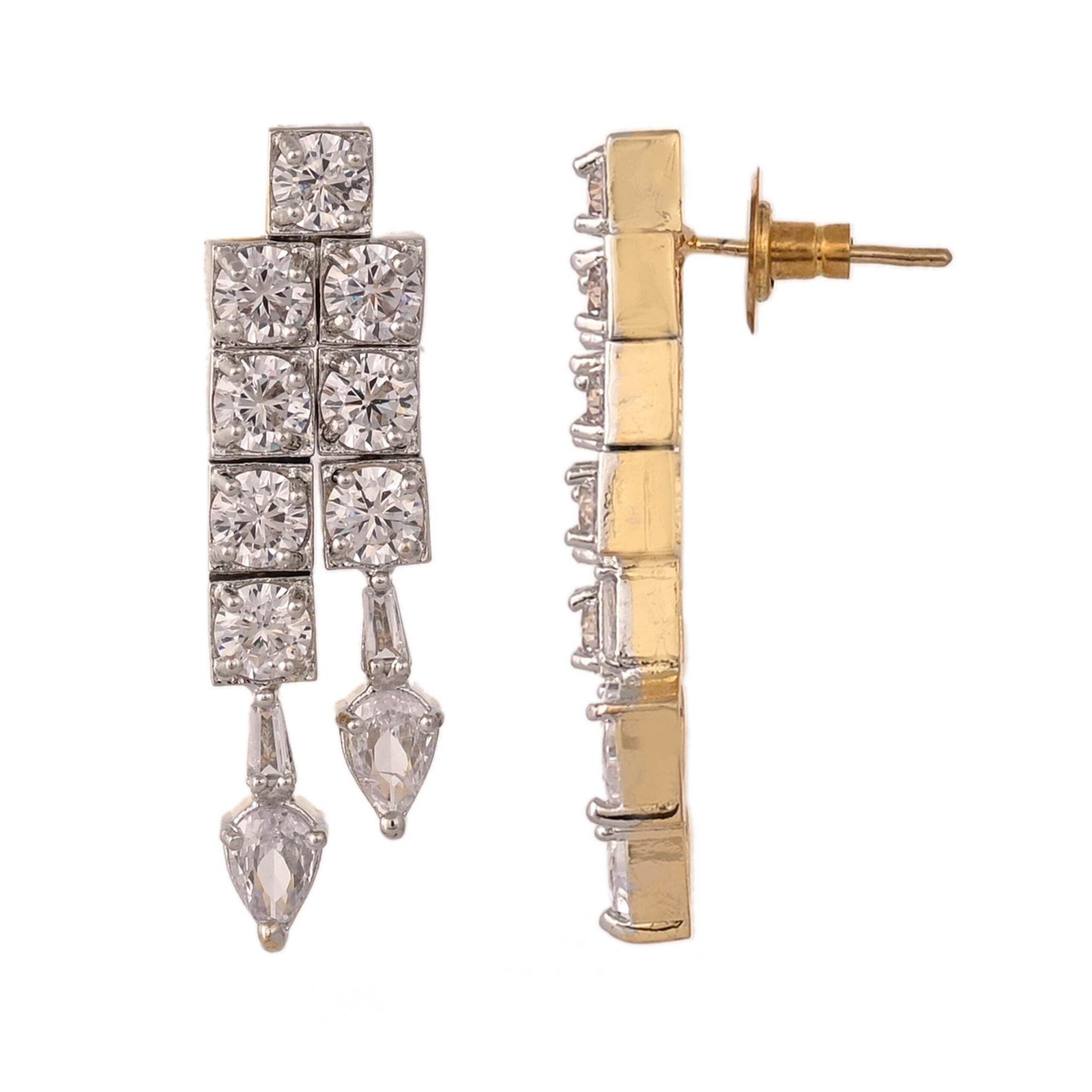 Artistic Handmade CZ Necklace Set - Uniquely Yours T4 Jewels