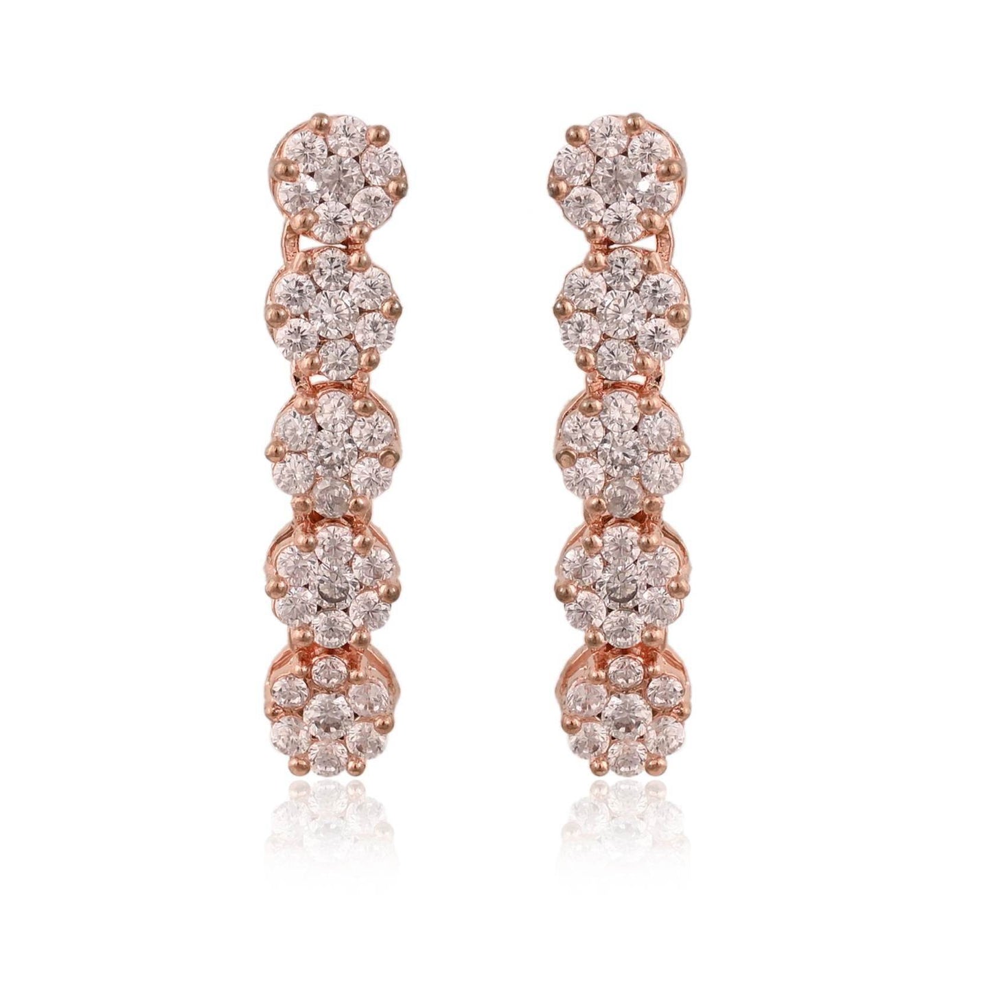 Stunning Handmade CZ Necklace Set - An Eye-Catching Piece T4 Jewels