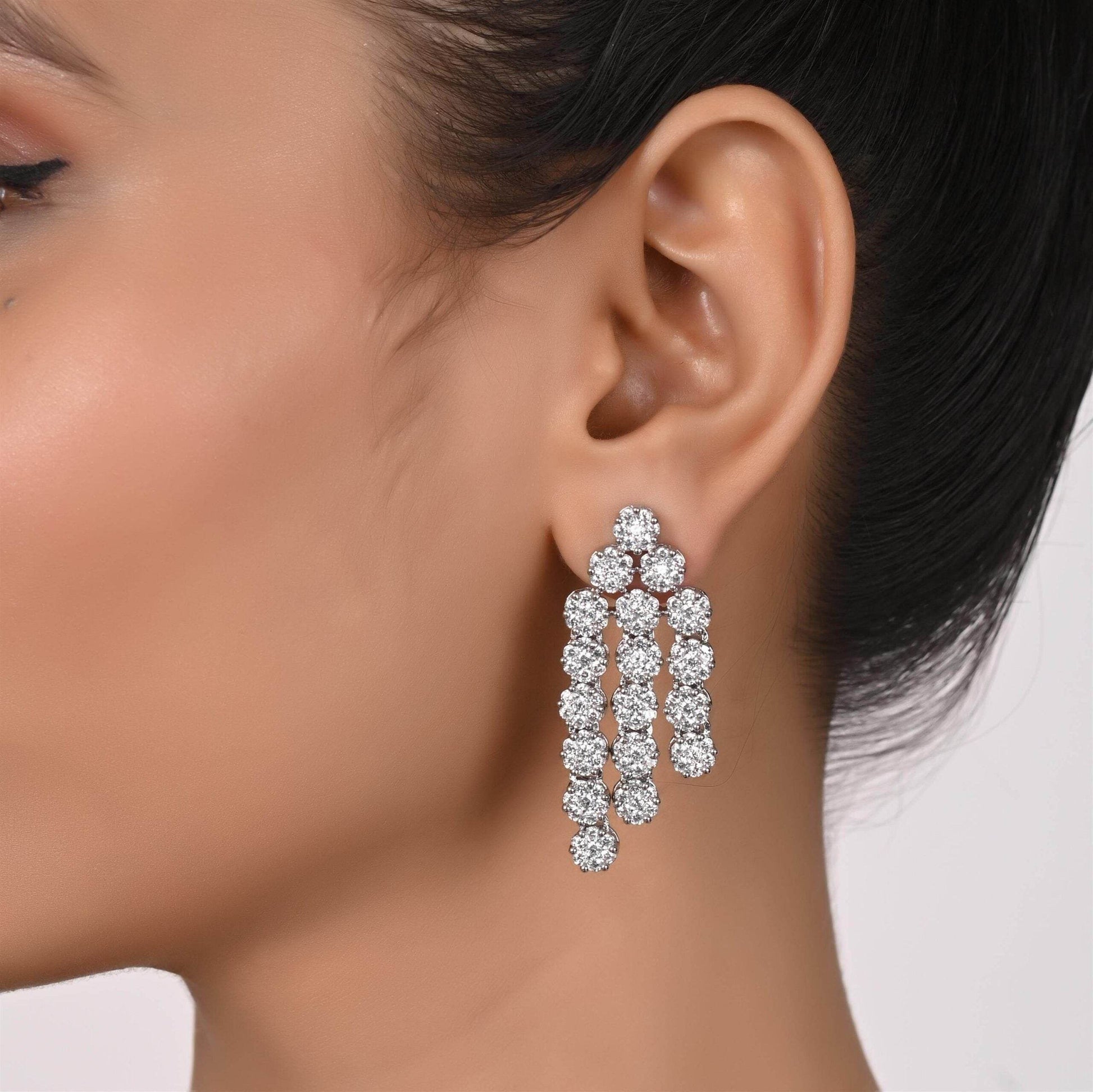 Fabulous Handmade CZ Necklace Set - For The Woman Who Has Everything T4 Jewels