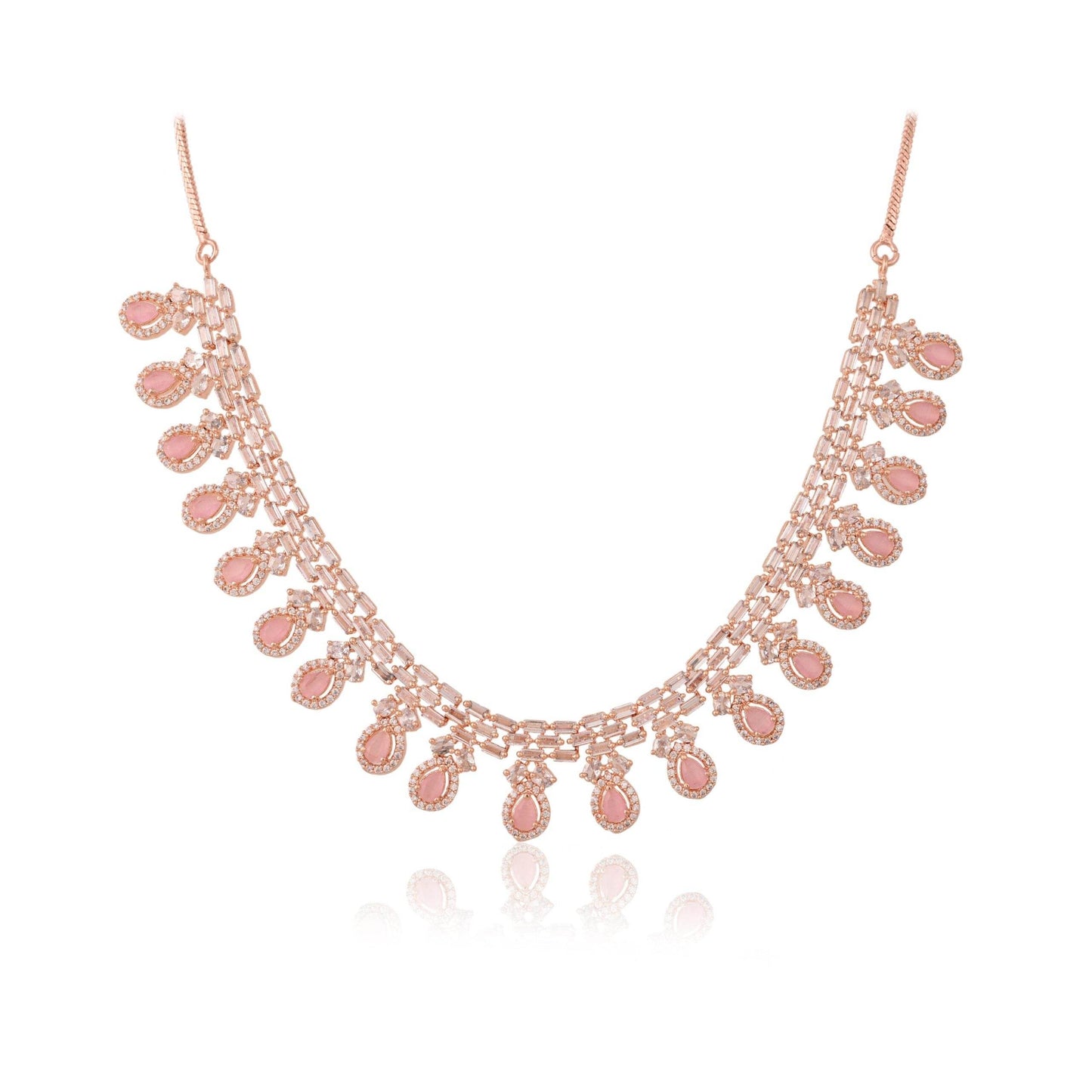 Exquisite CZ Necklace for Women – A Stunning Piece to Compliment Your Outfit T4 Jewels