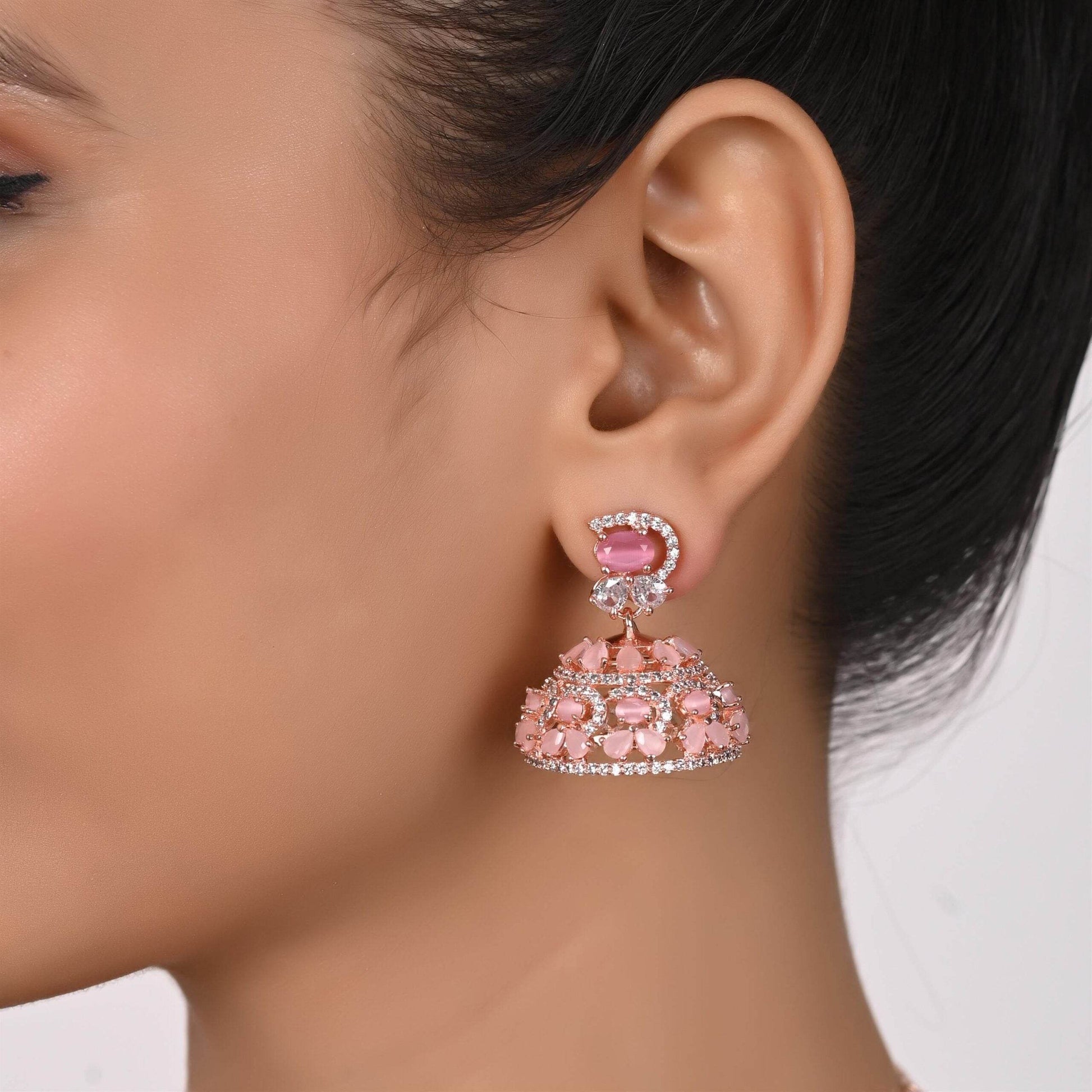 Unique and Elegant Design CZ Necklace for Women T4 Jewels