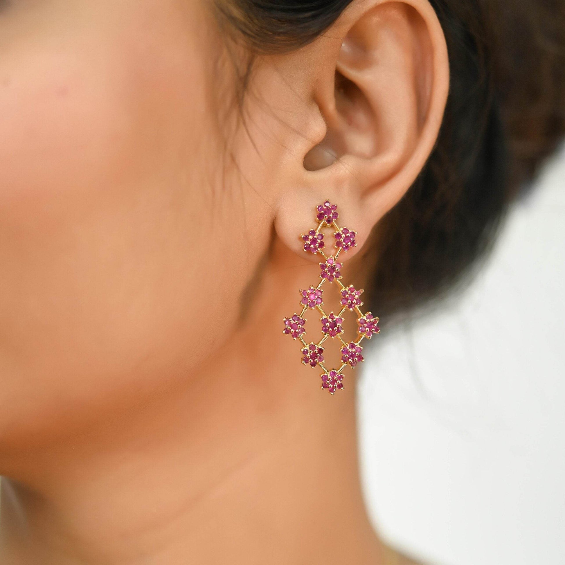 Enchanting Handmade CZ Necklace Set to Add Sparkle to Your Outfit T4 Jewels