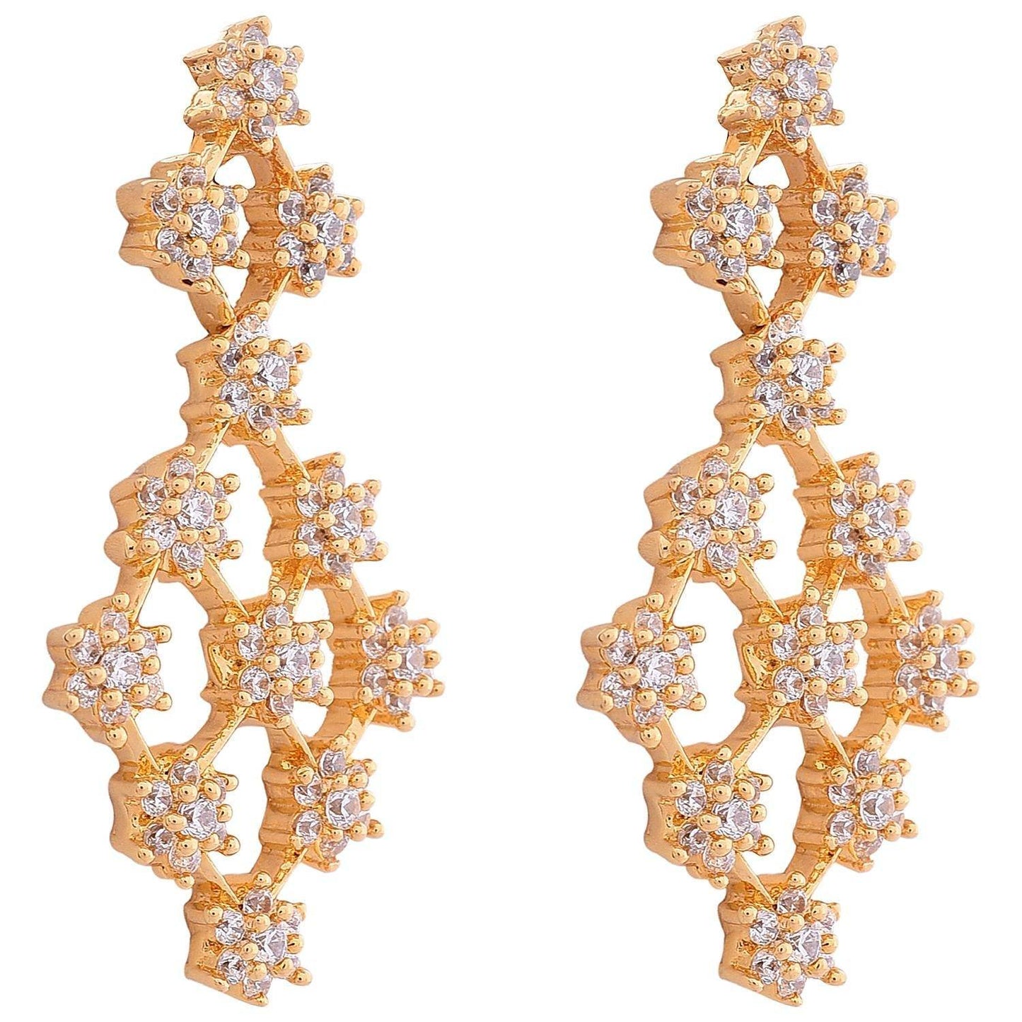 Elegant Handcrafted CZ Necklace Set for the Fashion-Forward Woman T4 Jewels