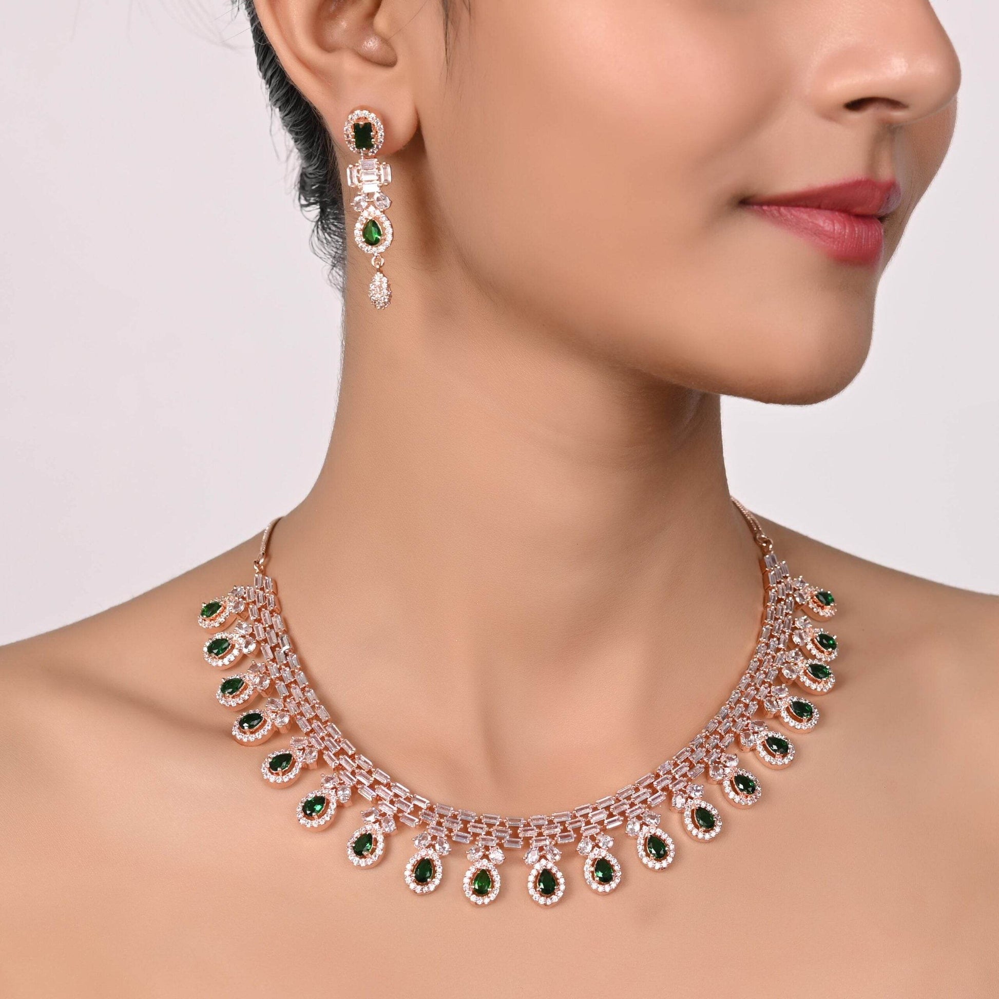 Women's Handcrafted CZ Necklace – An Elegant Piece of Jewelry to Last a Lifetime T4 Jewels