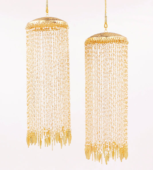 Long Jhumar Style Bridal kaleere by T4 Jewels T4 Jewels