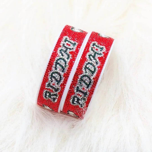 Bridal Name Kada with Beautiful Heart Design (Pack of 2) 2.8 Name Bangles T4 Jewels