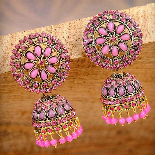 T4 Jewels Flower Design Latest Adjustable Earrings Earrings T4 Jewels