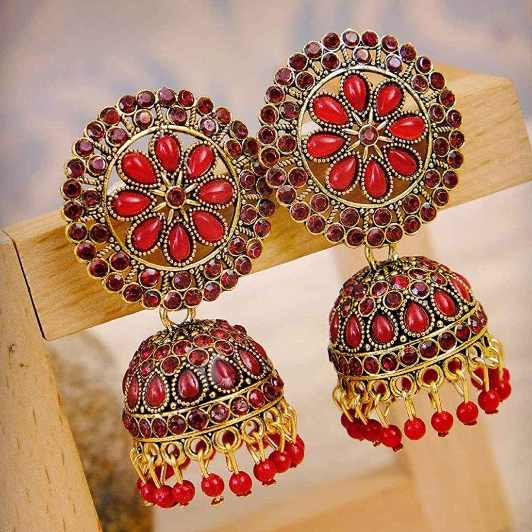 T4 Jewels Flower Design Latest Adjustable Earrings Earrings T4 Jewels