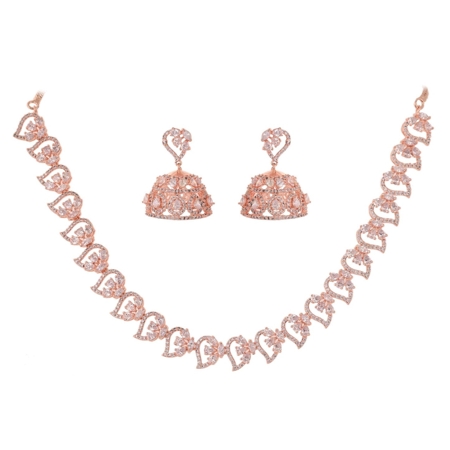 Handmade CZ Necklace for Women - Uniquely Crafted with Care T4 Jewels